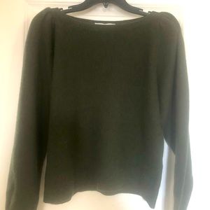 Frame Olive Green 100% cashmere sweater